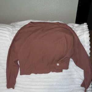 Women's Mauve Long Sleeve Top